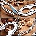 Seafood Cracker Tools Set Lobster Crab Leg Nut Crackers and Picks Walnut Pecan Pliers Metal Opener Tool Heavy Duty with Non-slip Handle