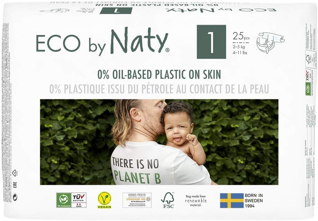 baby diaper size by month