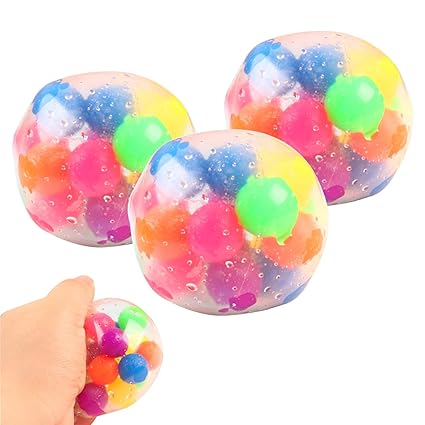  Sbyure Dna Stress Balls 3 Pack Squeezing Stress