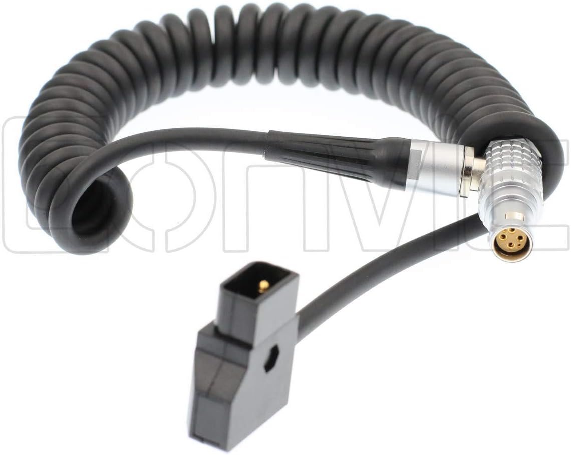 Eonvic D-TAP a 0B Cable adaptador de corriente macho de 2 pines para Teradek Bond ARRI RED Paralinx Preston Transvideo Offhollywood Switronix Panasonic