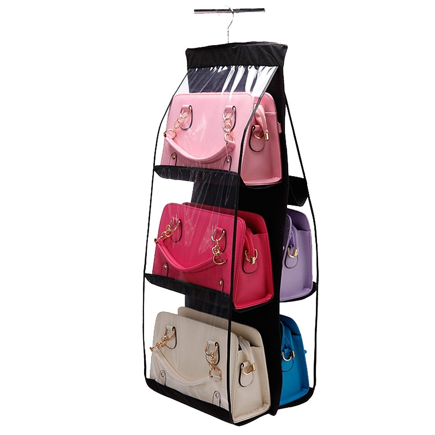 Valam Enterprise Hanging Handbag Organizer DustProof Storage Holder