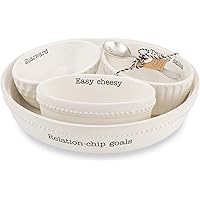 Mud Pie Circa Chip N Dip Set (Circa Fiesta)