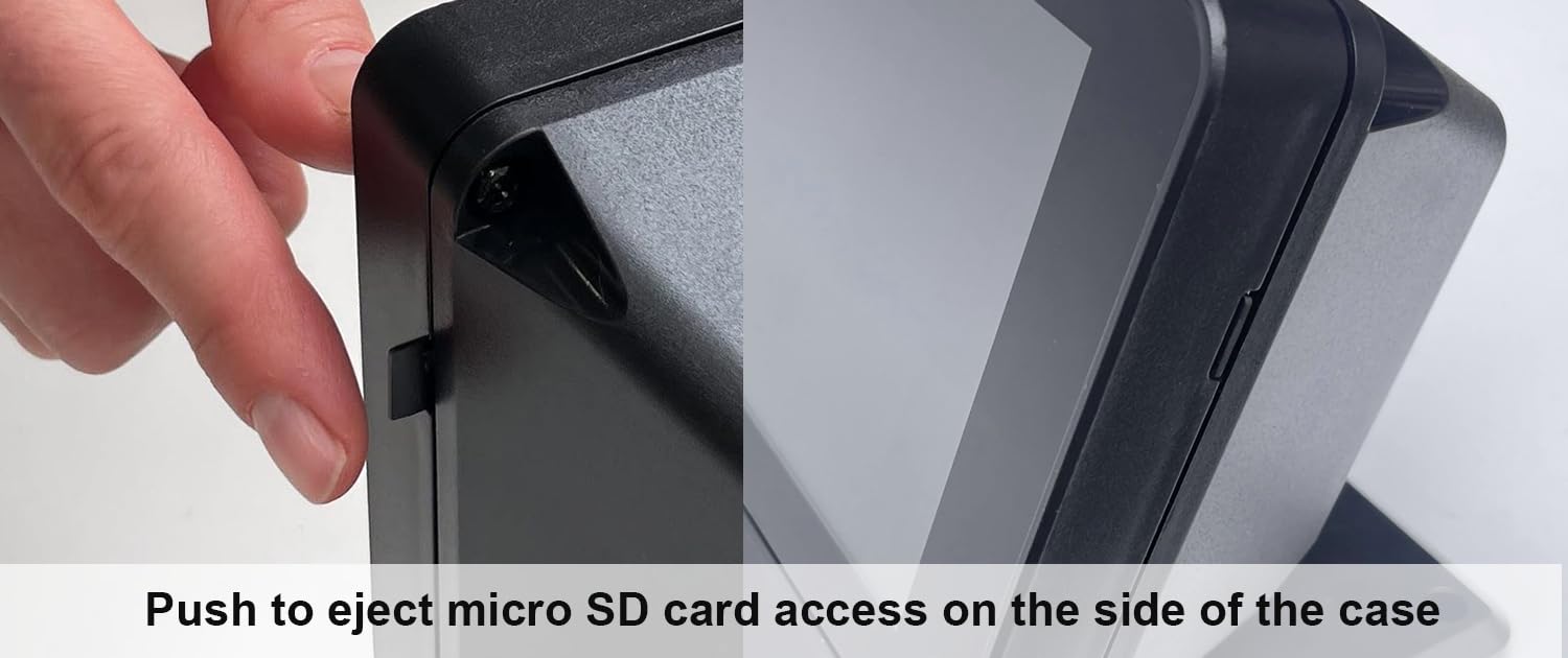 SmartiPi Touch Pro 2 for Raspberry Pi 4 and 5 (Large - with External Micro SD Card Access)