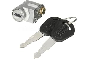 NOWHYX Electric Bike Battery Box Safety Lock, E-Bike Case Lock & Key Set with 2 Keys for Portable Outdoor Cycling Motorcycle Electric BIK-e Scooter Battery Loc-k