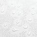 iDesign Fabric Shower, Modern Bath Curtain Liner for Master, Kid's, Guest Bathroom, Extra Wide, White