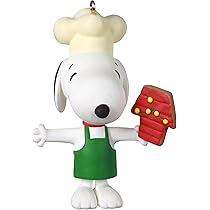 Peanuts Spotlight On Snoopy Bell Ringer Snoopy 2022 Hallmark Keepsake Christmas Ornament Amazon.com: Hallmark Keepsake 0.98" Miniature Christmas Ornament 2021, The  Peanuts Gang Baker Snoopy, Mini : Everything Else