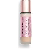 Makeup Revolution Conceal & Define Foundation F6