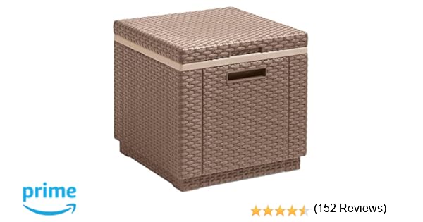 Keter - Mesa nevera para jardín Ice Cube, Color capuchino: Amazon ...