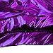 Shiny Metallic Skirt Flared Pleated Holographic A-Line Mini Skater Skirts Purple Skirt for Women