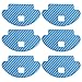 6 PCS Mop Pads Compatible with ECOVACS DEEBOT OZMO 930 Robotic Vacuum Cleaner