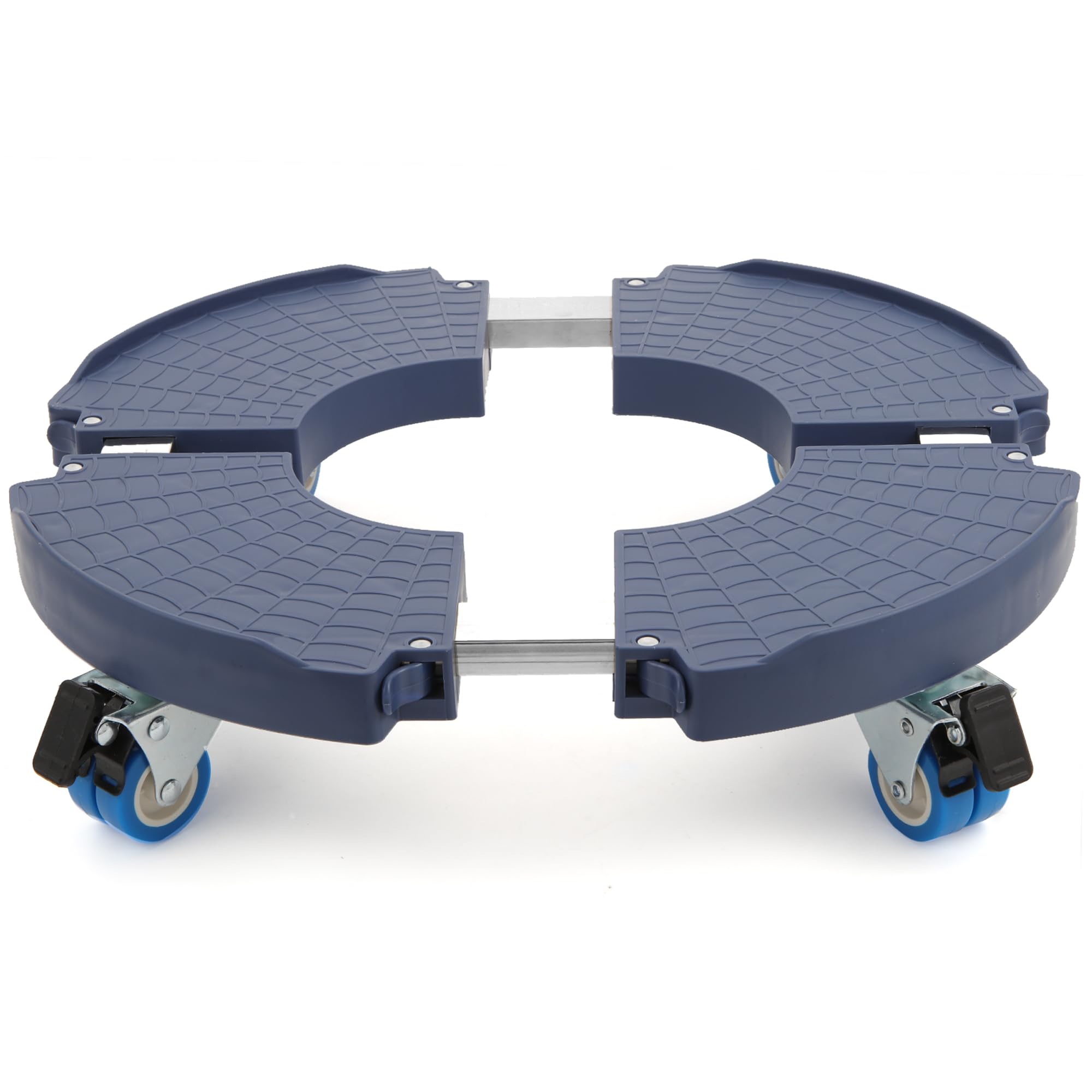 W B D WEIBIDA Plant Caddy with Wheels Heavy Duty 440lbs Capacity, Adjustable 15-21 Inch Rolling Plant Stand Indoor Outdoor, Large Plant Cart Dolly with Casters for Flower Pot Garden Pot Mover Black — image 1