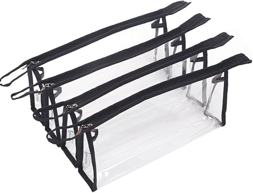 Multi-Purpose Waterproof Clear Vinyl Zippered Organizer