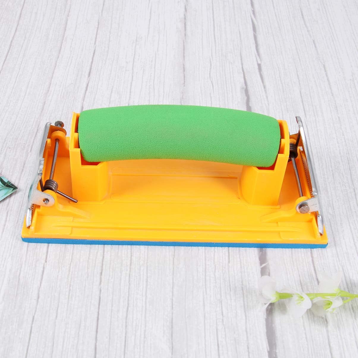 ULTECHNOVO Hand Sander with Handle Woodworking Sanding Paper Holder Sponge Sandpaper Frame - - 