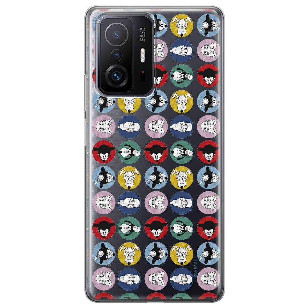 ERT GROUP mobile phone case for Xiaomi 11T 5G / 11T PRO 5G original and officially Licensed Disney pattern Mickey & Friends 002 optimally, partially transparent