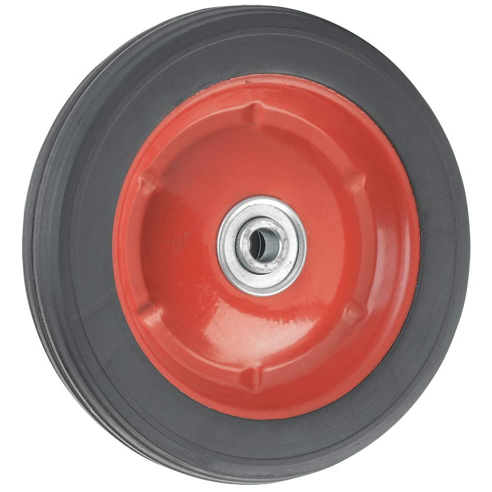 Photo 1 of Titan Casters 7 x 1.5 Inch Replacement Wheel Offset Hub Black Painted (7 x 1.5 inches /1 x, 0 inches