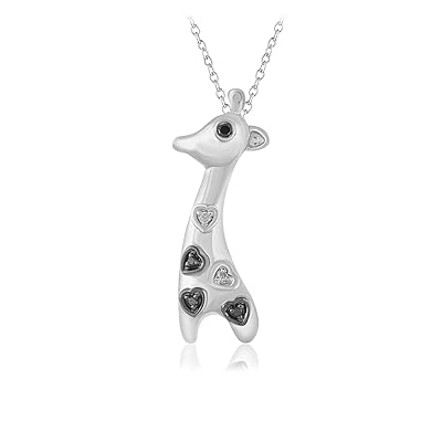 925 Sterling Silver Giraffe Pendant Necklace with Bahrain Ubuy