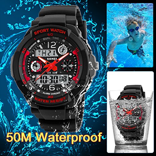 2 Function+Digital+Waterproof+Electronic+Children