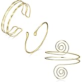 FEYIR Arm Cuff Jewelry for Women Adjustable Upper Arm Bangle Bracelet Band Armlet Armband Jewelry