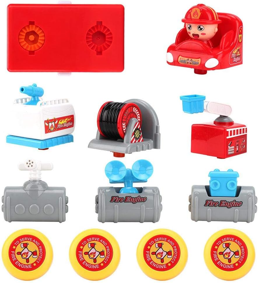 Amazon Com Diy Car Toy Diy Free Assembly Fire Truck Toy