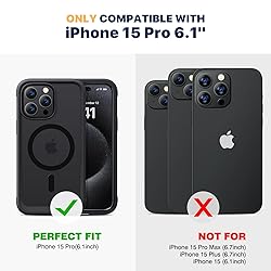 Diaclara Magnetic for iPhone 15 Pro Case