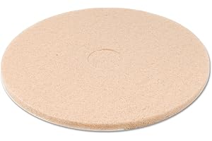Premiere Pads 4020ULT Synthetic Fiber Ultra High-Speed Floor Pad, 20" Diameter, for High Gloss, Champagne (Case of 5)