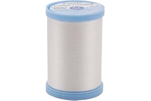 Coats Thread & Zippers and Clark Cotton Covered Quilting and Piecing, 250-Yard, White