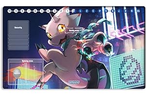 New Mlikemat Playmat Digimon DTCG Mat Gammamon TCG CCG OCG Trading Card Game Mat with Zones + Free Bag (ZD002-847-SM)