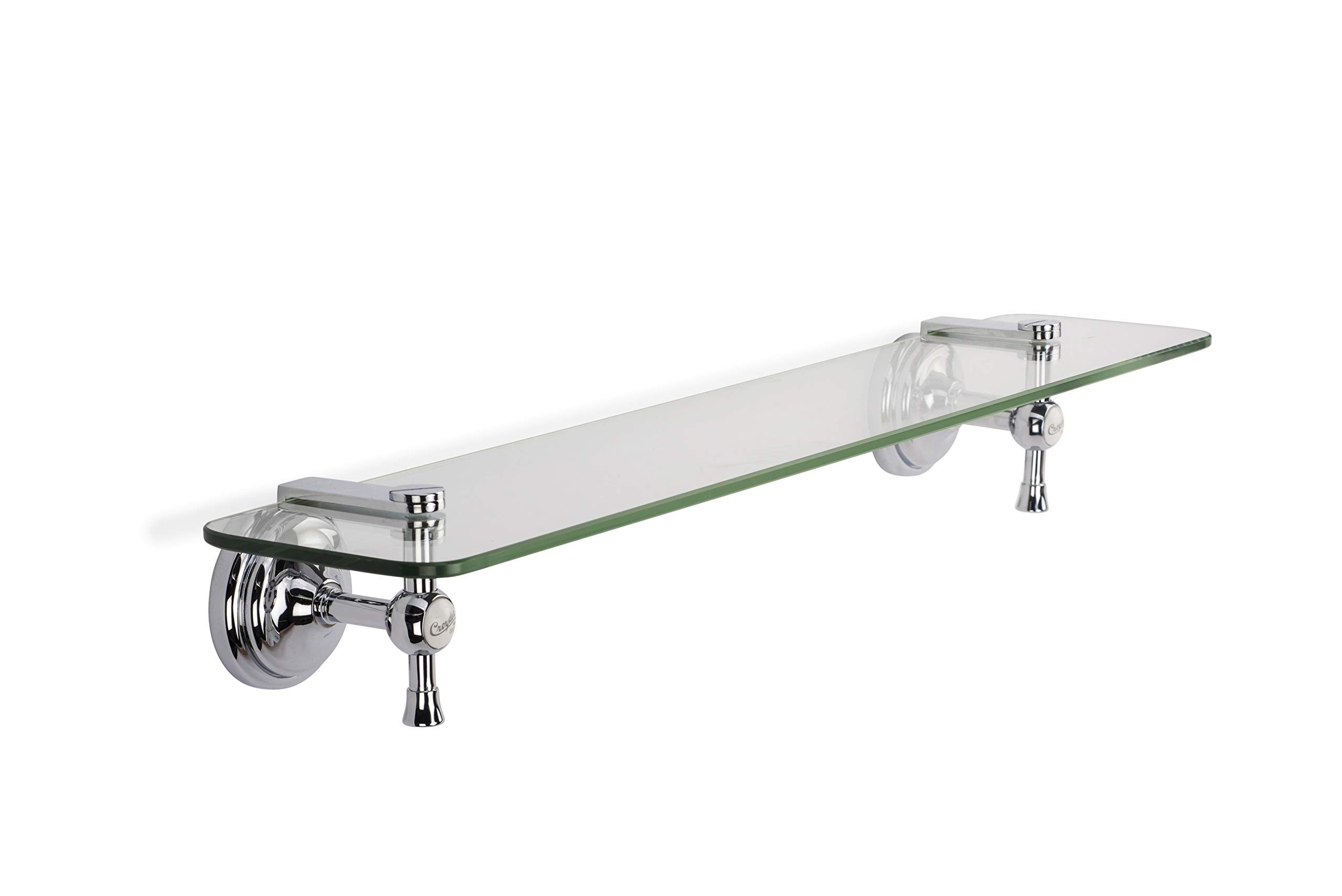 Croydex Flexi-Fix 1919 Easy to Fit Glass Shelf — image 1