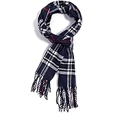 AUSEKALY Scarf For Women Men Winter Plaid Neck Scarves Fall Softest Classic Warm Lightweight
