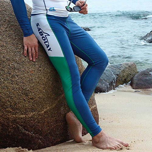 Panegy Men's Base Layer Compression Diving Leggings Pants Swimming Long Pants - M - Thumbnail 6