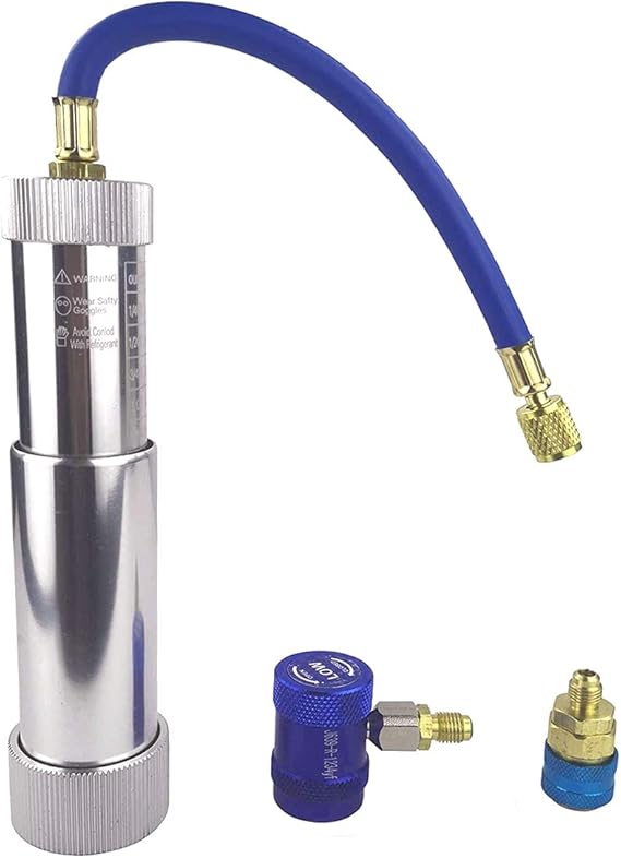 TIKSCIENCE R1234yf Compressor Oil Dye Injector with A R134a