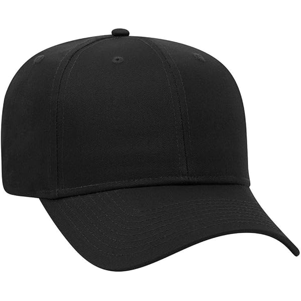 OTTO Brushed Cotton Twill 6 Panel Low Profile Baseball Cap