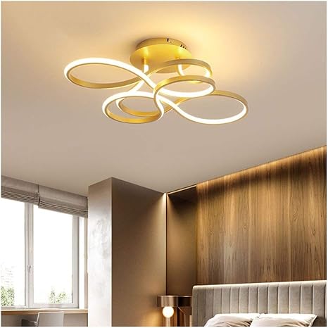 Amazon Co Jp Wfl 室内照明 天井のランプ リビングルーム家庭用led現代のベッドルームダイニングルームの照明 エネルギークラスa エネルギークラスa Color White Light Size 65cm 42cm cm ホーム キッチン