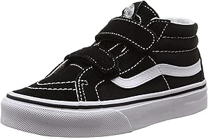 Vans Boys Sk8-Mid Reissue V High-Top Sneakers B/W 2 Medium (D) Little Kid Black/True White