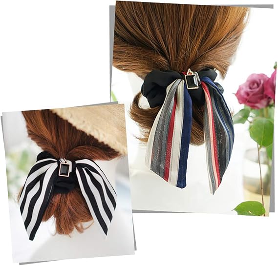 Amazon Co Jp Bianhuan シュシュ ヘアゴム シフォン 上品 大人っぽい 2個セット 大人 可愛い レディース ヘアポニー おしゃれ 髪飾り ベビー マタニティ