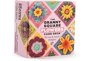 The Granny Square Flowers Card Deck: 50 Mix and Match Designs