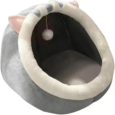 Disdain Cute Cat Beds Indoor Cats Dogs Cat Cave House 40x40x34 cm
