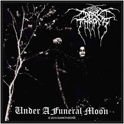 Darkthrone Under A Funeral Moon Woven Patch