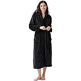 COOVA Premium Robe for Women – Plush Soft Robe, Fluffy, Warm, Long Fleece Bathrobe
