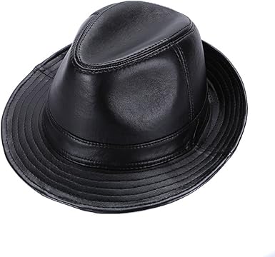 lambskin leather hats