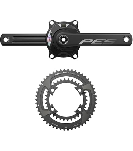 Amazon.com : Magene TEO 165mm Power Meter Crankset and QED 50/34
