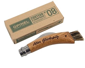 Opinel Pilzmesser, Tolles Geschenk für Pilzsammler, Pilz Messer mit Gravur