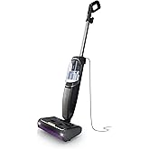 Shark Steam Pickup 3-in-1 Steam Mop Picks Up Debris, Deep Scrubs, & Steam Sanitizes - All At Once, Lightweight Steam Cleaner 