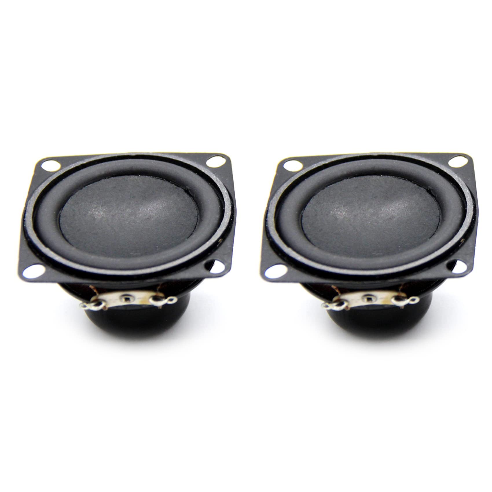 Tsudoku 2PCS Audio Speaker 4Ω 10W 53mm 2 Inch Bass Multimedia Speaker Loudspeaker DIY Sound Speaker for Home Theater