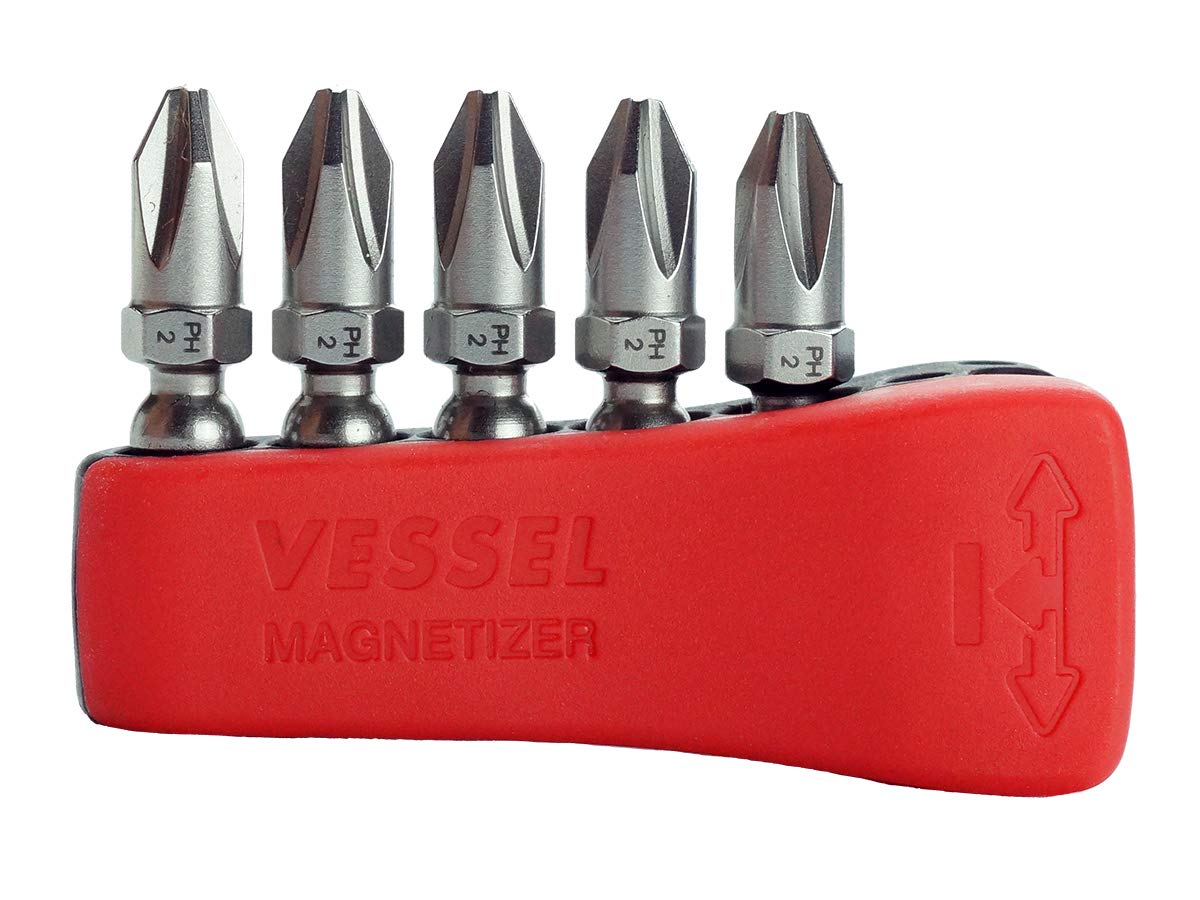 VESSEL EIBMG30PH2K5 Impact Ball Bit Set PH2 30mm 5pc