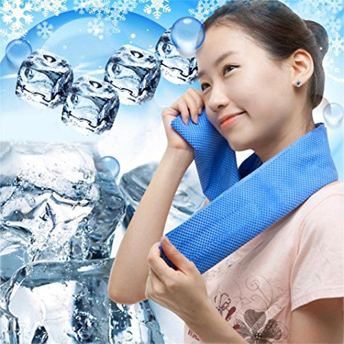 HighlifeS Cooling Towel for Sports, Workout, Fitness, Gym, Yoga, Pilates, Travel, Camping & More