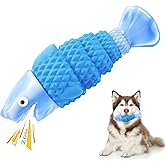 WinTour Tough Dog Toys for Aggressive Chewers, Indestructible Dog Chewers for Medium & Large Breeds, Squeaky Durable Chew Toy