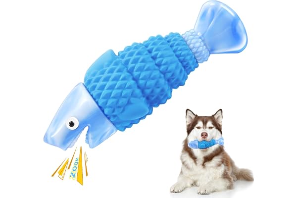 WinTour Tough Dog Toys for Aggressive Chewers, Indestructible Dog Chewers for Medium & Large Breeds, Squeaky Durable Chew Toy