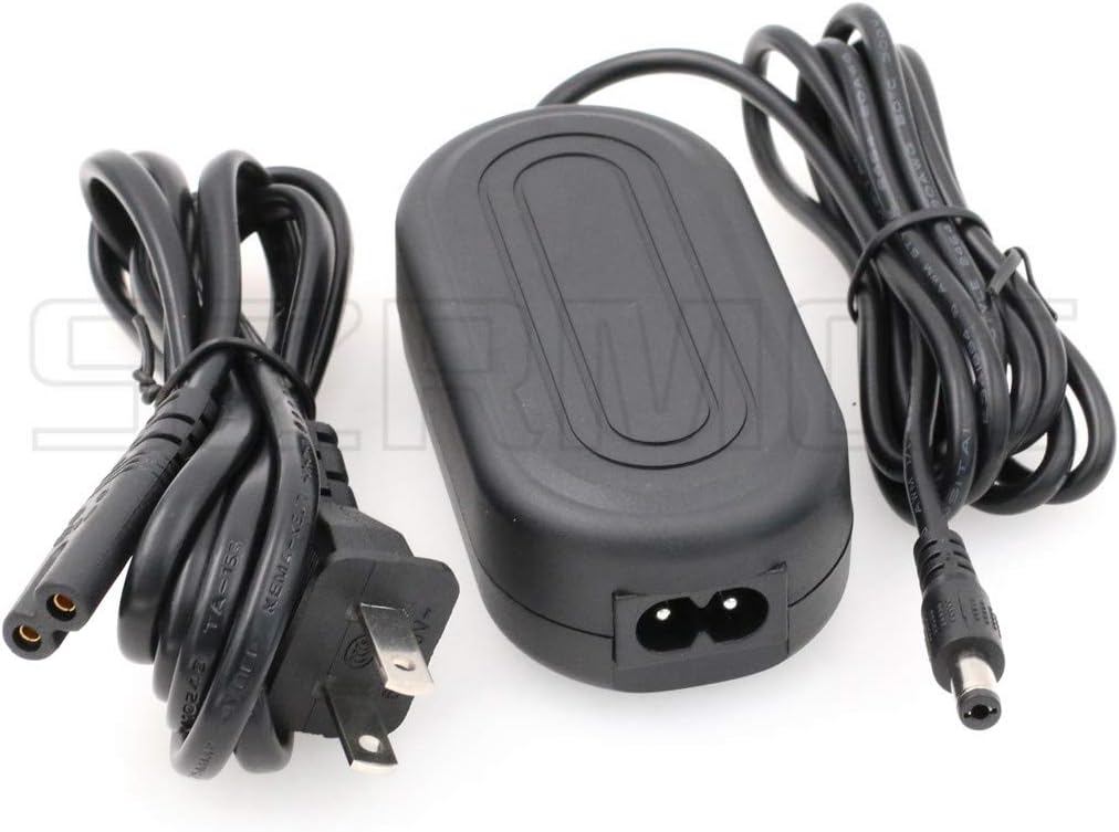 SZRMCC 8V 3A AC Power Adapter and New DR E6(LP E6) DC Coupler Dummy Battery for Canon 60D 70D 80D Camera SmallHD 501 502 Monitor - Image 4