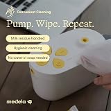 Medela Quick Clean Breast Pump Wipes 30 Count Resealable On-The-Go view 4